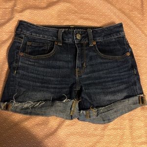 American eagle jean shorts